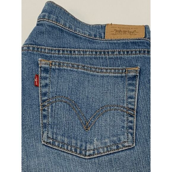 Levi's Womens Denim Pants High Rise Blue Wash Size 10 - Picture 7 of 8